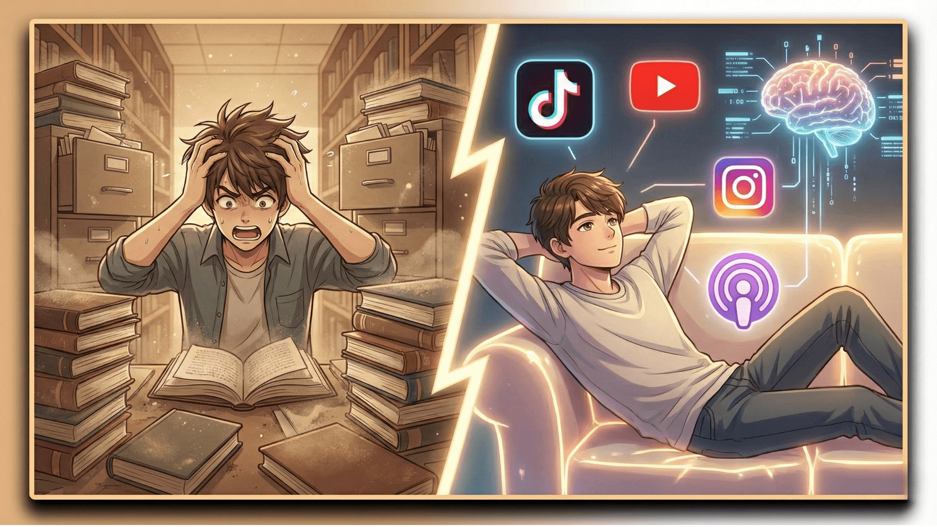 The "Illiteracy" Crisis is Actually a Format Crisis: Writing is Now for Machines